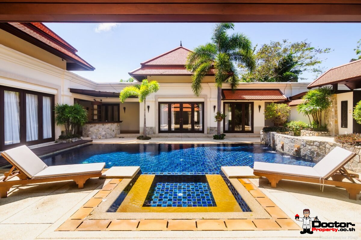 Luxury 3 Bedroom Private Pool Villa Sai Taan - Bang Tao Beach - Phuket - for sale